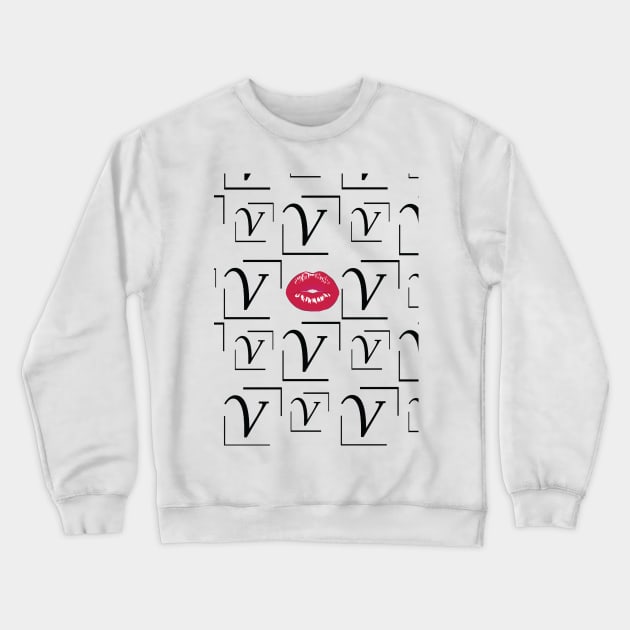 vog lips Crewneck Sweatshirt by AVISION